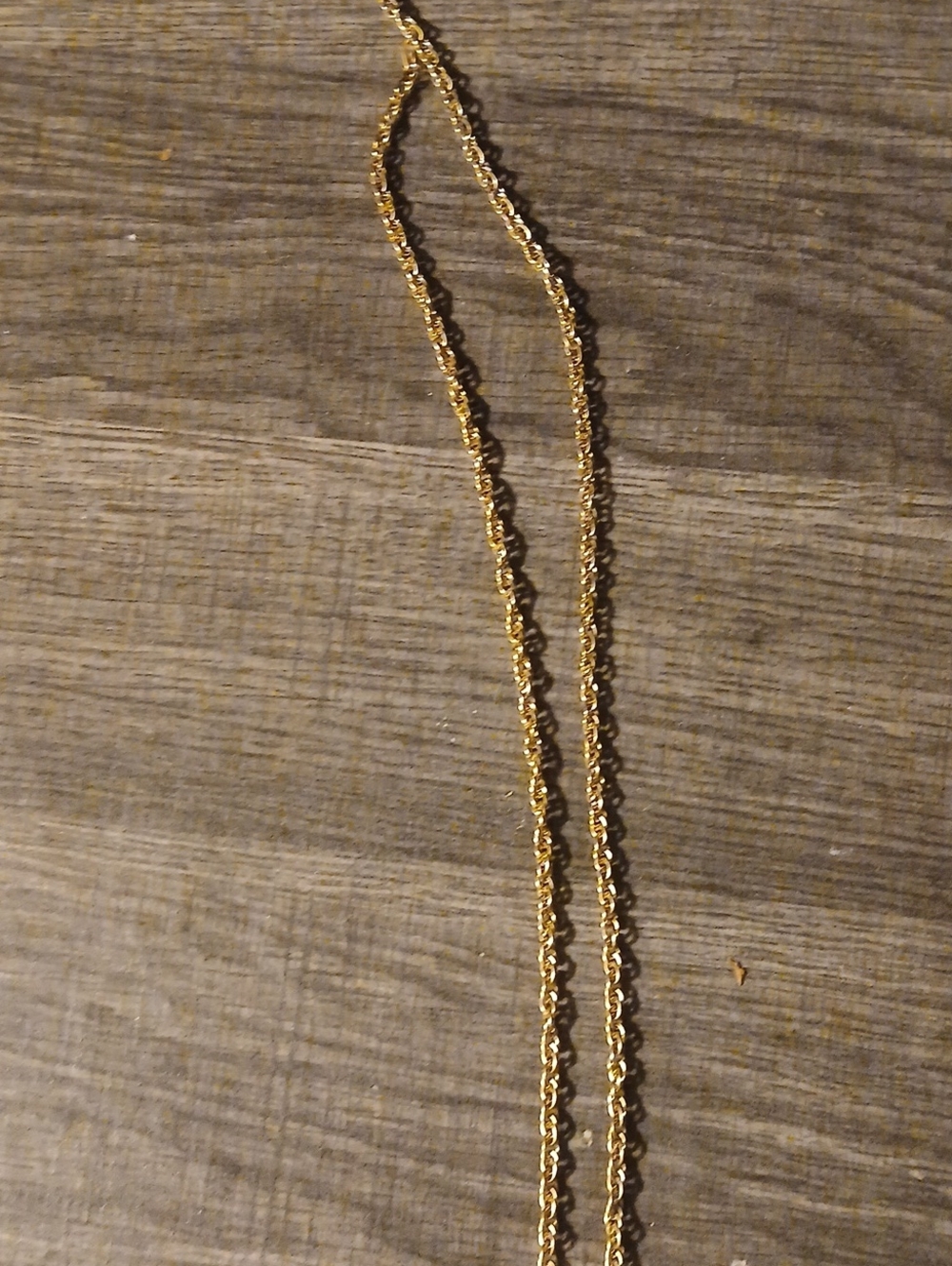 Elegant Gold Rope Chain Necklace - Women Jewelry